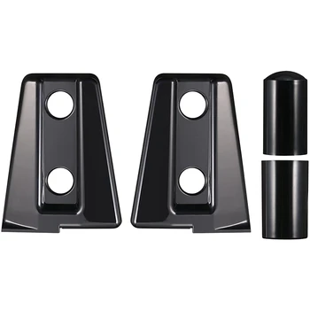 

Black Hood Hinge Cover for 2007-2018 Jeep JK Wrangler & Unlimited
