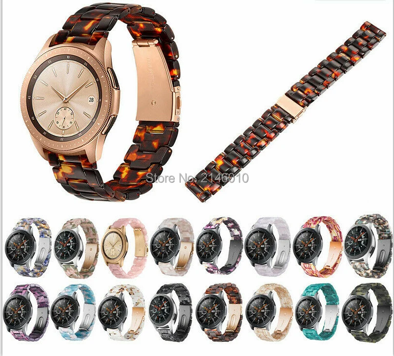 Ремешок резиновый для наручных часов быстросъемный браслет Samsung Galaxy Watch S3/S2 42 мм/46