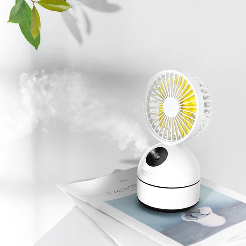 Usb 3,7 V распылитель для спальни офисный Настольный увлажняющий напольный портативный вентилятор для зарядки воздуха