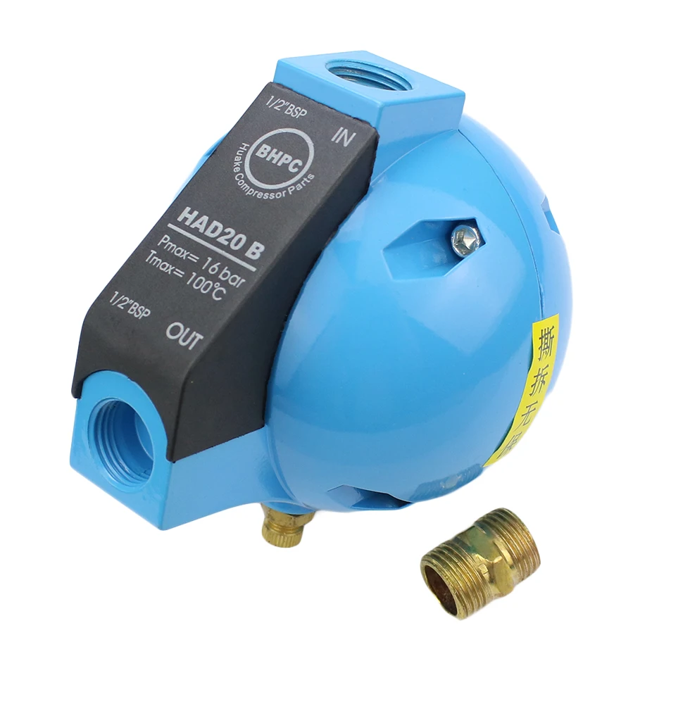 

HAD20B Compressed Air Auto Float Drain Valve 1/2'' BSP 400L/M Condensate Machine