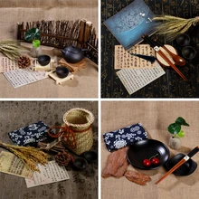 Реквизит для фотосъемки в китайском стиле, античный студийный фон, тканевые украшения, Ретро реквизит для фотосъемки