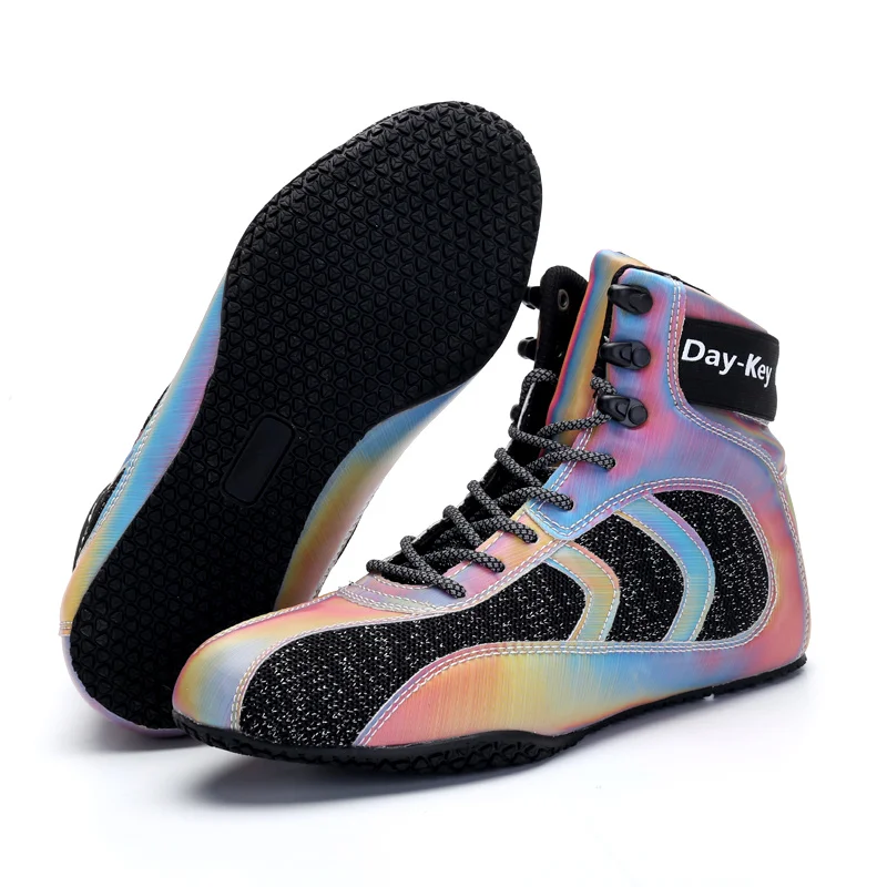 running in wrestling shoes