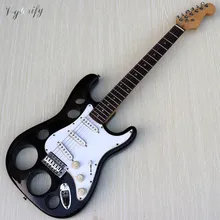 Электрогитара sunburst, высокий Глянец, 39 дюймов, 6 струн, электрическая гитара с белыми hardwares, Кленовая Шея