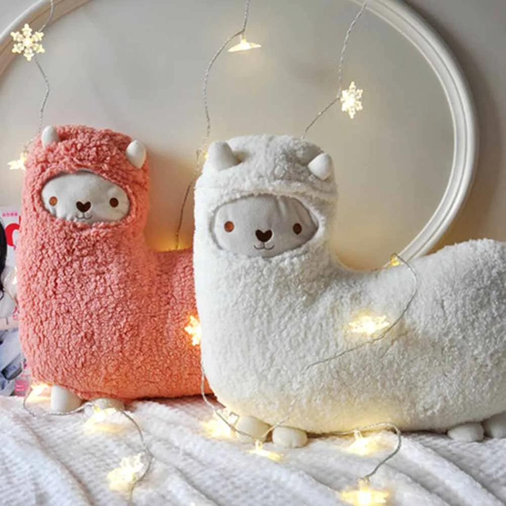 

Cute Plush Toy Alpaca Hug Plush Long Pillow 47cm Soft Stuffed Toys Cushion Birthday Christmas Gift #2079