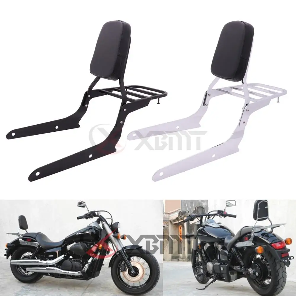 

Motorcycle Backrest Sissy Bar Luggage Rack For Honda Shadow Phantom 750 VT750 VT750C2B 2010-2015 Spirit VT750C2 2007-2014