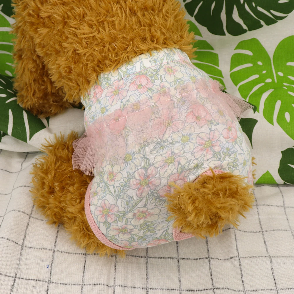 Reusable Dog Diaper Pant Physiological Pants Washable Female Girl Dogs Shorts Pants Absorbent Pets Underwear Sanitary Panties