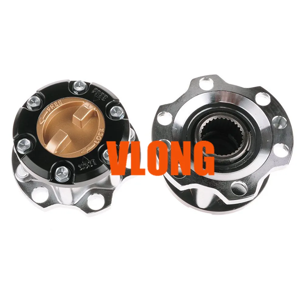 New 2Pc Free Wheel Hubs 43530-60130 For Toyota Land Cruiser FZJ78/79 HZJ71/78/79