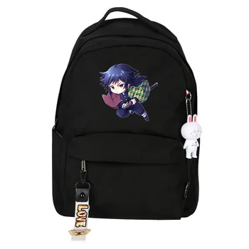 

Demon Slayer Kimetsu no Yaiba Cosplay Props CUTE Backpack Nezuko Large Capacity Knapsack Travel Outdoor Bag