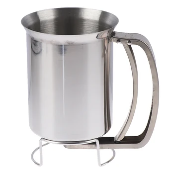 

1PC New Home Heat Resistant Batter Dispenser Pastry Funnel Make Cake Handheld Separator Kitchen Tools