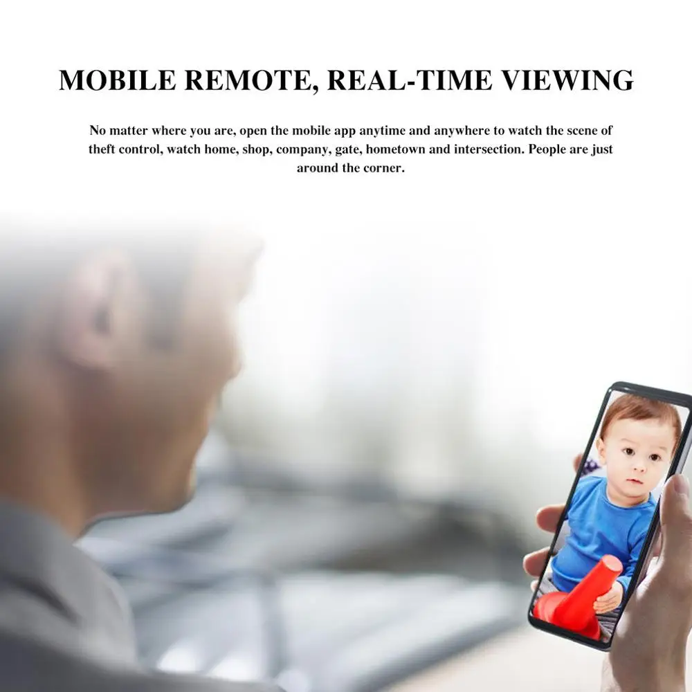 HD 1080P Wifi наружная Водонепроницаемая камера домашняя камера безопасности камера наблюдения Детский Монитор домашняя HD Беспроводная камера