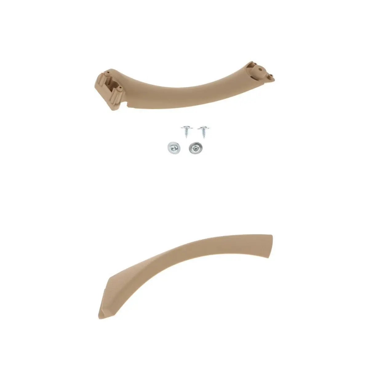 2 Pieces Replaceable RIGHT OUTER/ Interior Door Handles Beige for BMW 3 Series E90 E91 318 320 325 330 335 2004-2012