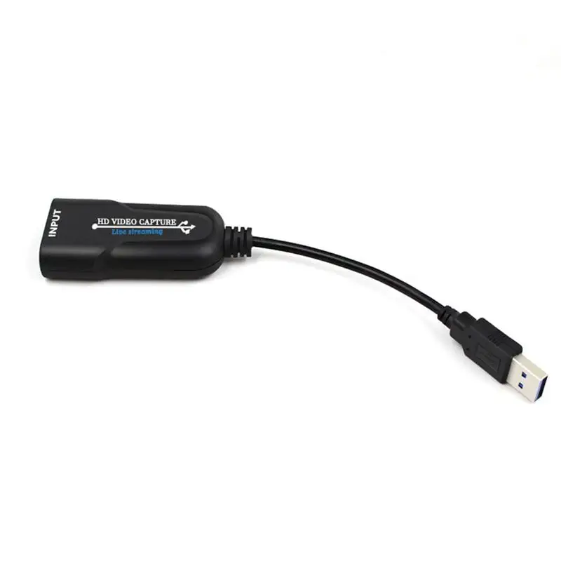1080P 60 кадров карта захвата игр USB 2 0 к HD HDMI совместимый адаптер аудио игра захват