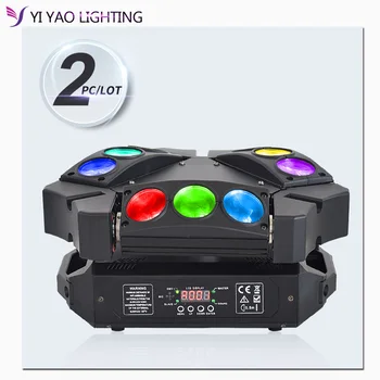 

RGBW 4in1 9x12w Triangle Spider Led Beam Moving Head Light Colorful with great effect for party dj nightclub show 2pcs/lot