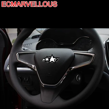 

Auto Gear Steering Wheel Panel Automobile Modified Chromium Car Styling Sticker Strip 09 10 11 12 13 14 15 FOR Chevrolet Cruze