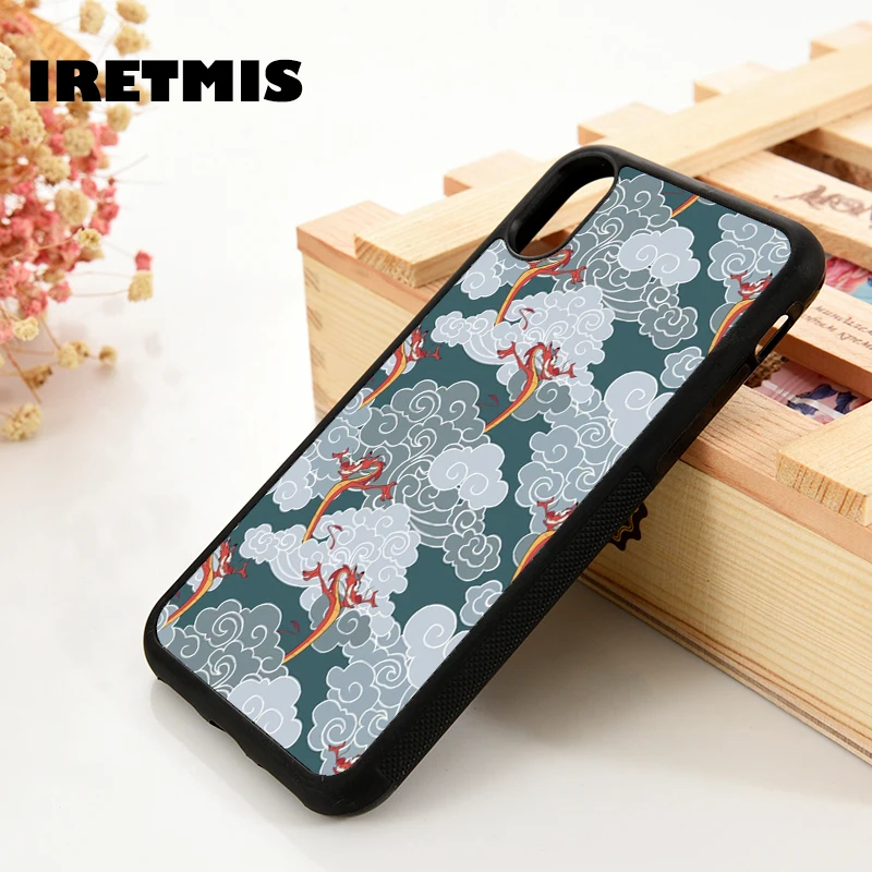 Чехол Iretmis 5 5S SE 6 6S из ТПУ силиконовый резиновый чехол для телефона iPhone 7 8 Plus X Xs 11 12
