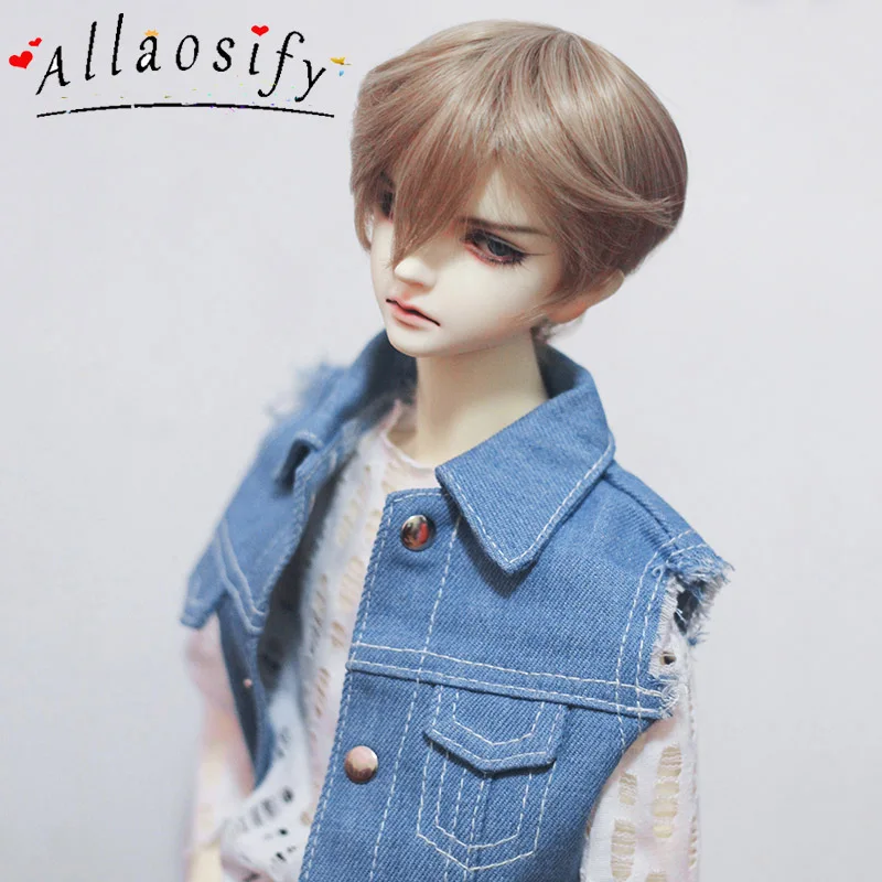 Allaosify Bjd кукла 1/3 1/4 1/6 дядя мальчик девочка повседневные короткие волосы