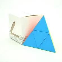 LeFun Пирамида куб Волшебные кубики 2x2x2 Скорость Головоломка Куб Логические Piramid Magico кубик развивающие игрушки