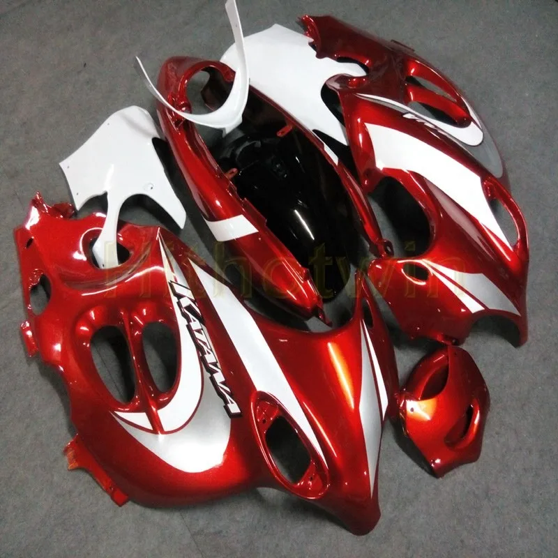 Заказной обтекатель мотоцикла для GSX750F GSX600F 2003 2004 2005 2006+ винты+ Серебряное пламя - Цвет: S