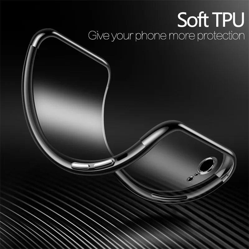 IPWSOO Прозрачный чехол для телефона iPhone X XS XR Xs Max силиконовый мягкий TPU прозрачный