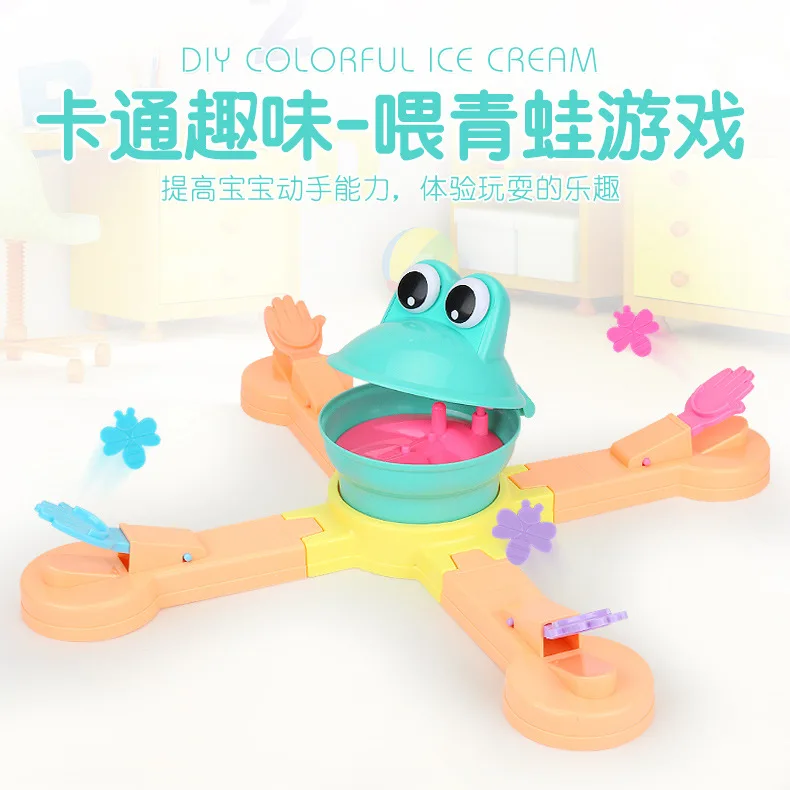 

Douyin Celebrity Style Feeding Frogs Eat Insect Casual Desktop Parent And Child Interactive Children Brain Educational Toy