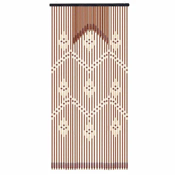 

Fashion Curtain Wooden Door Curtains beads Blinds Handmade Decorative Fly Screen Room Divider home Bedroom Living Room hotel