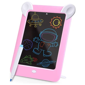 

LCD Writing Tablet, Kids 3D LED Luminous Magic Drawing Pad, LCD Handwriting Drawing Doodle Board