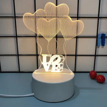

Creative 3D new night light Home decoration lamp