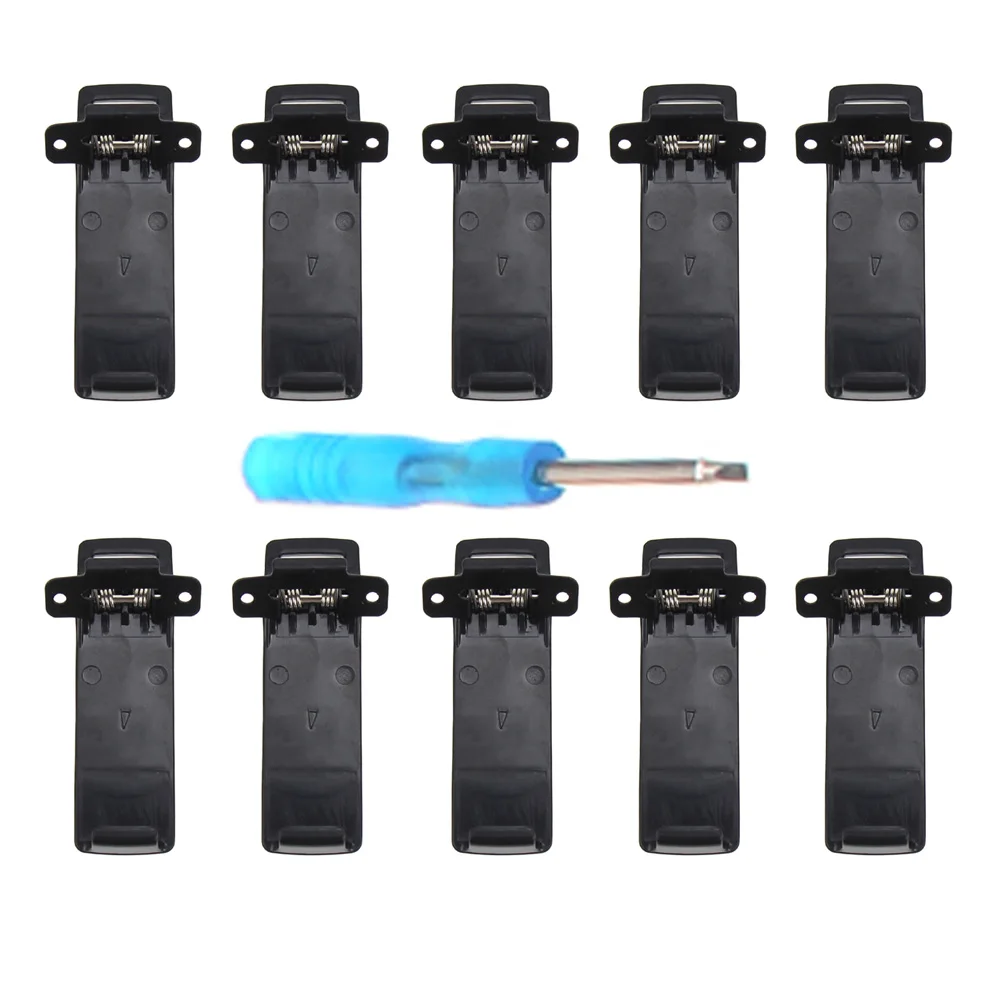 10X Baofeng UV5R Зажим для ремня для серии Baofeng UV-5R