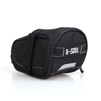 

B-SOUL Portable Waterproof Bike Saddle Bag Cycling Seat Pouch Bicycle Tail Bags Rear Pannier Cycling Small Seat Bike Bag