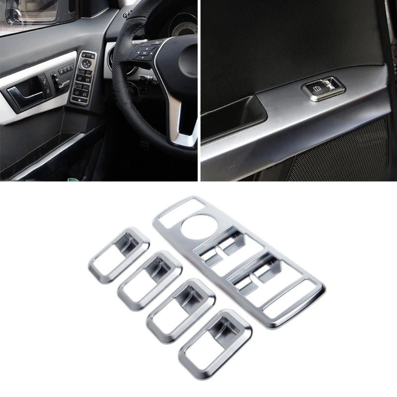Хромированная накладка на окна для Mercedes Benz C GLK Class W176 W246 W204 украшение