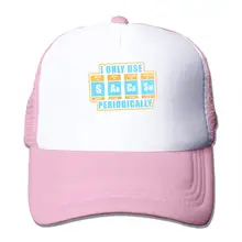 TSDFCI Используйте только сарказм, периодически сетчатая бейсболка, Кепка в Стиле Дальнобойщика розового цвета