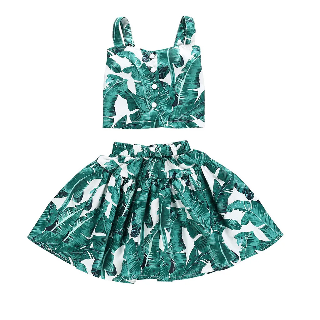 Одежда для девочек пуловер без рукавов жилет детская одежда костюм с юбкой