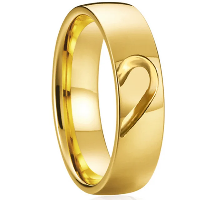 Bijoux africains en acier inoxydable 316l, alliance des amoureux, bagues de mariage, ensembles de Couple pour hommes et femmes