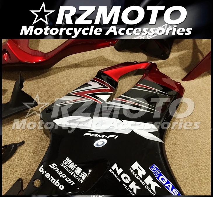 ABS мотоцикл обтекатель комплект для HONDA CBR600 F4i 2001-2003 год кузов литья под давлением Магазин № 1268