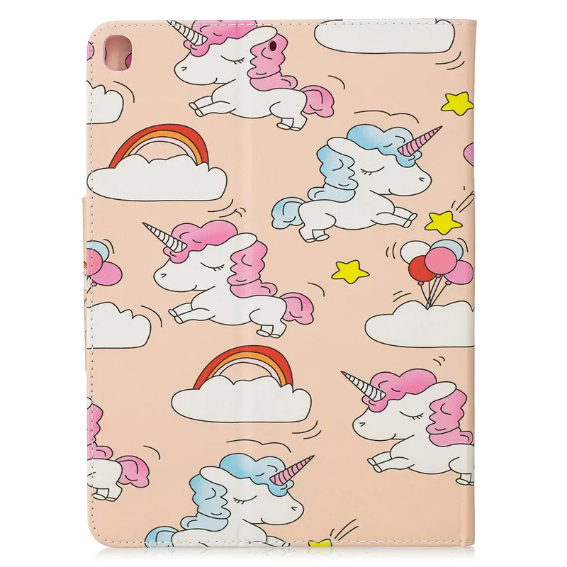 Модный чехол для планшета с фламинго, единорогом, пандой, Funda для iPad 10,2, чехол, кожаный чехол для iPad 10,2, чехол 7-го поколения
