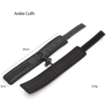 Leg Spreader Bar Handcuffs Ankle Wrist Cuffs Slave BDSM Bondage Equipment for Couples Detachable Sex Toys for Women Adult 18 6