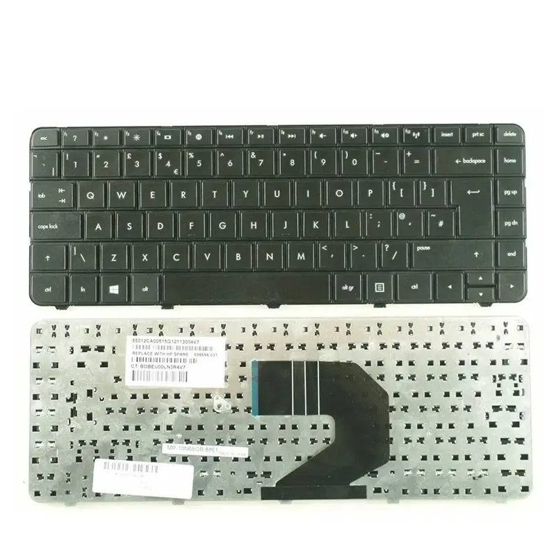 Teclado de Laptop uk ru g po sp fr Teclado de substituição - Imagem 5