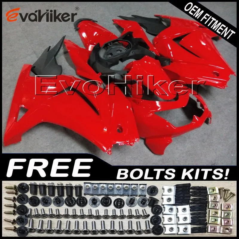 Custom motorcycle fairing for ZX250R EX250 2008-2012 ABS motor panels Body Kit Injection mold red+gifts Custom motorcycle fairing for ZX250R EX250 2008-2012 ABS motor panels Body Kit Injection mold red+gifts