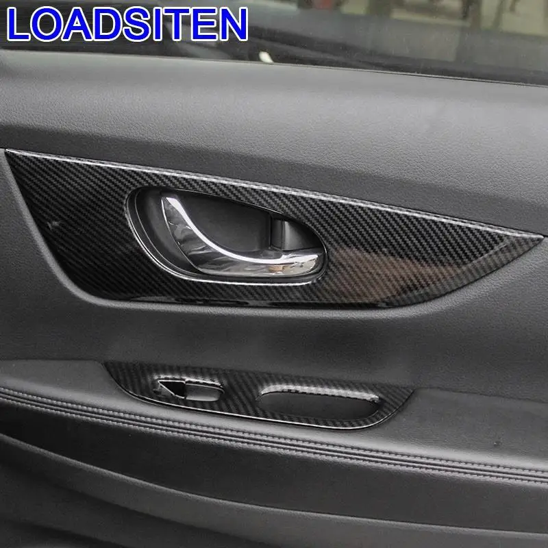 

Car Decorative Automobile Window Handle Outlet Air Conditioner Door Interior Sticker Strip Parts 14 15 16 17 FOR Nissan X-TRAIL
