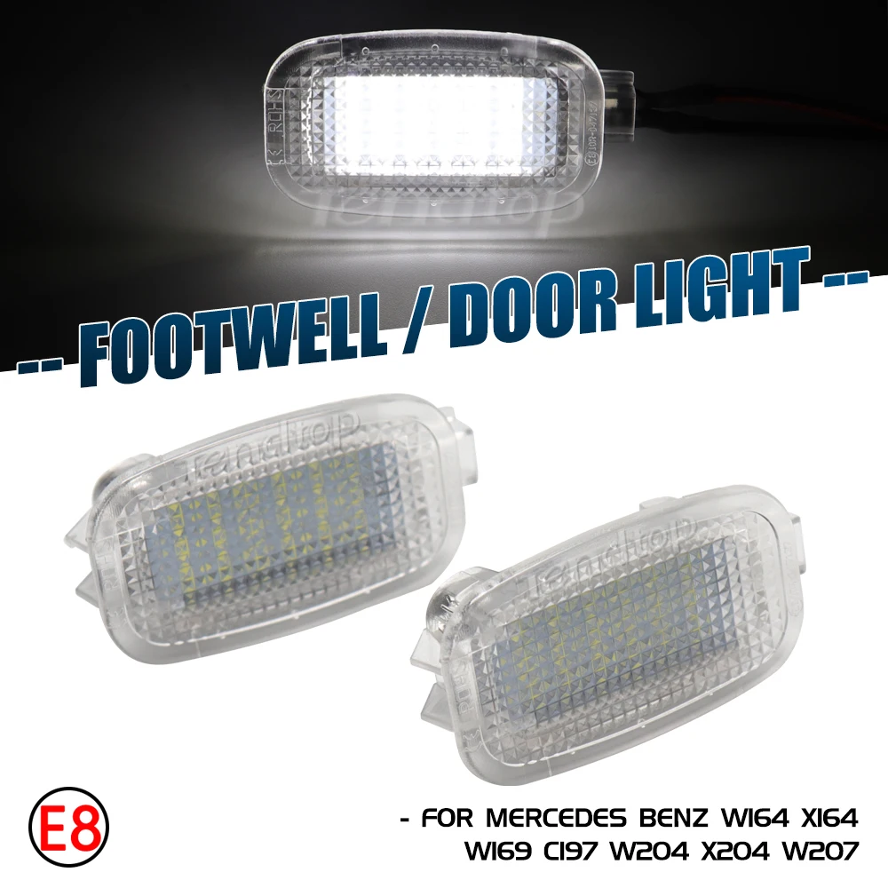 LED Car Door Footwell Trunk Lamp Glove Box Light Car Accessories Auto