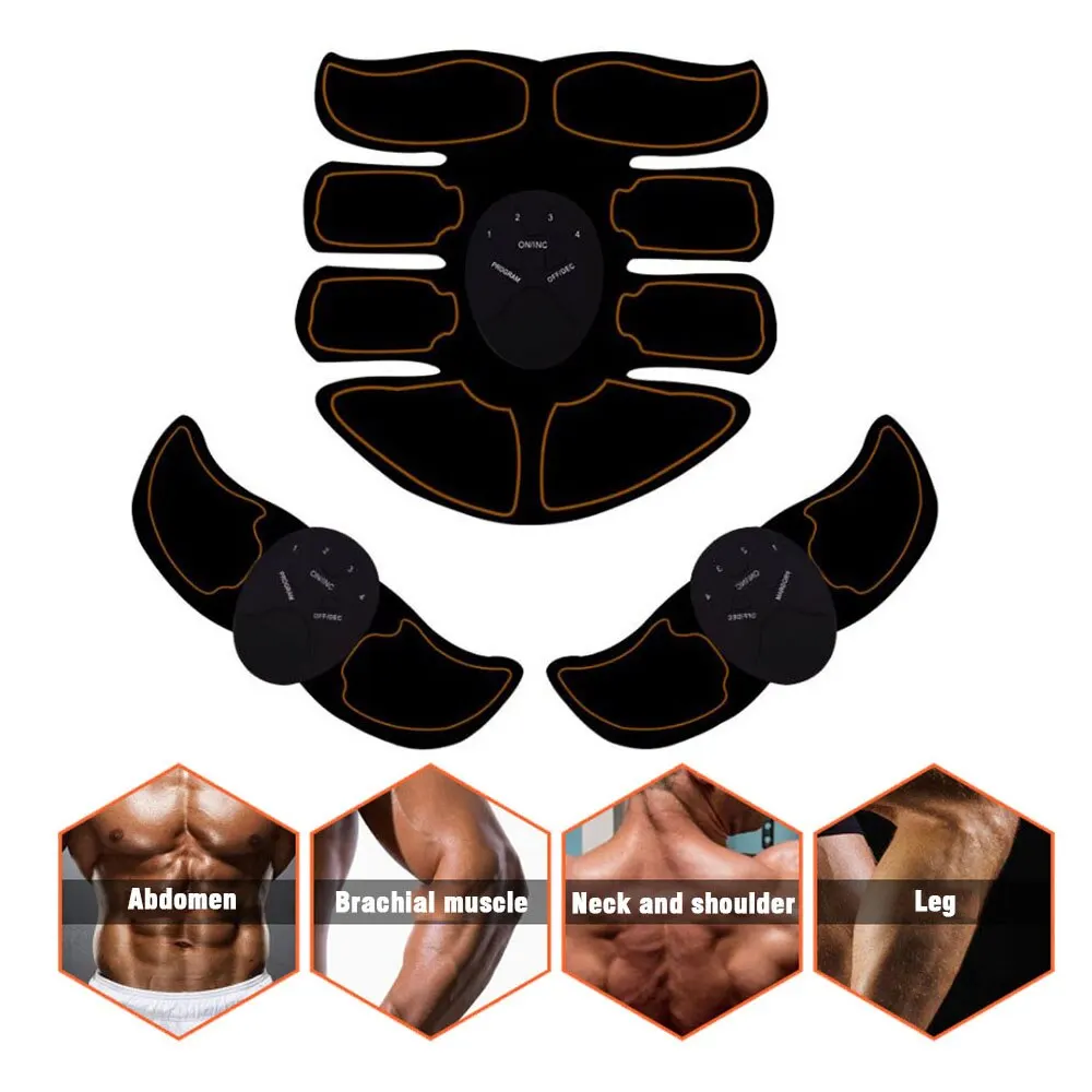 

EMS Hip Trainer Muscle Trainer Electric Muscle Training Machine Abdominal Arm Muscle Trainer Body Slimming Fat Burning Exerciser