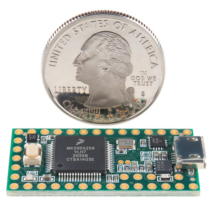 AiSpark Teensy 3,2 USB макетная плата 32 бит 72 МГц Cortex-M4 3,3 V сигналов, 5V толерантный