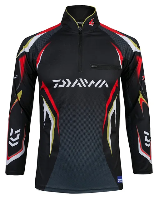 Новинка, одежда для рыбалки DAIWA, Мужская одежда, дышащая, защита от солнца, УФ, теплая, для рыбалки, Джерси, спортивная одежда, костюм dawa, рыболовство, рубашка - Цвет: 1