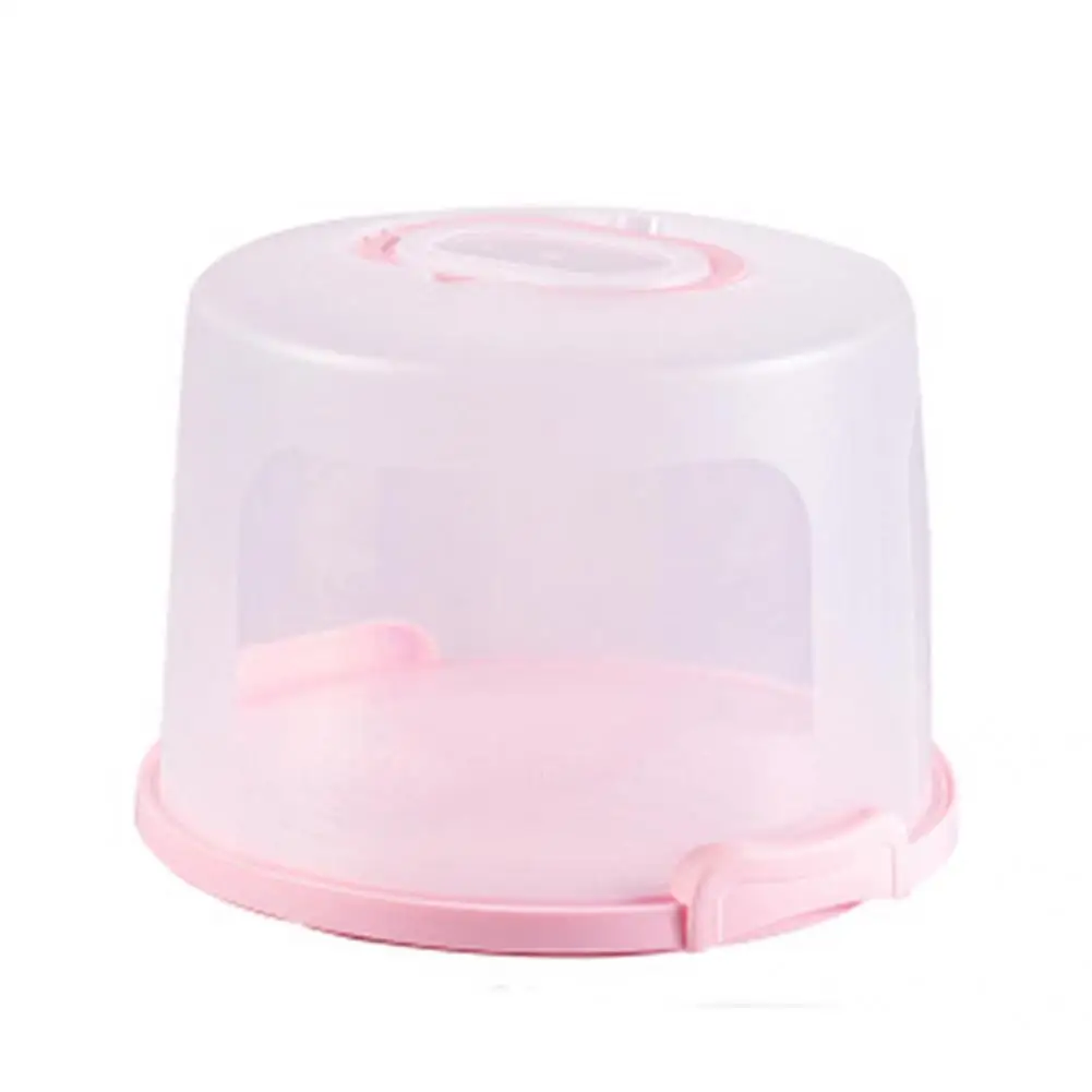 Pastry Tools Cake Carrier Portable Long Lasting Round Toast Cake Box Baking Supplies