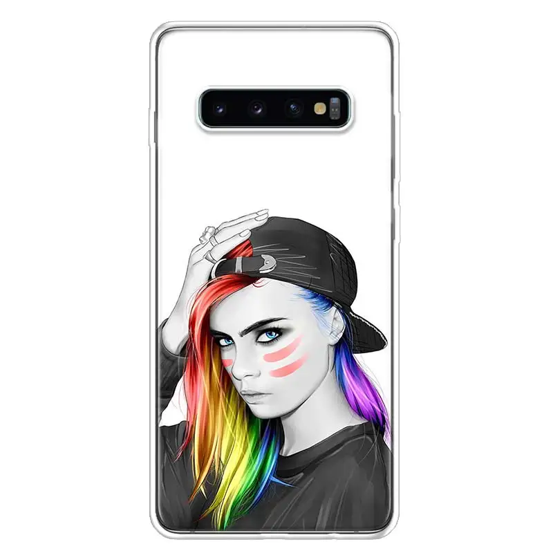 Чехол Радужный для телефона Samsung Galaxy S10 S20 Ultra Note 10 9 8 S9 S8 J4 J6 J8 + Lite Plus Pro S7|Бамперы| |