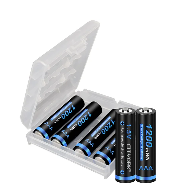  Baterías recargables AAA 3000 Mah 1.2 V Calidad Batería recargable  AAA 3000 Mah Ni-Mh recargable 1.2 V 2A Batería. 1.2 V 8 unids : Salud y  Hogar