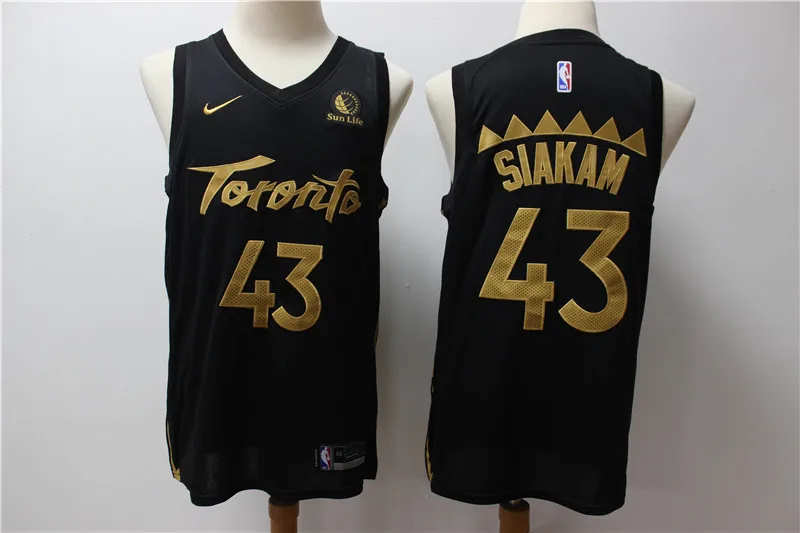 /20 City Edition Toronto#23 Fred VanVleet#43 Pascal Siakam#7 Кайл Лоури baskeball майки - Цвет: 8