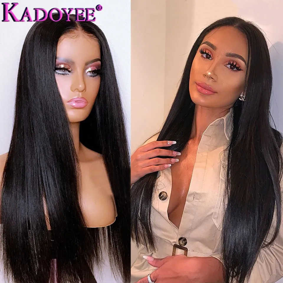 straight lace wig