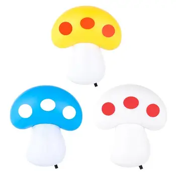 

Mushroom LED Night Light Manual Switch US Plug Children Bedroom Lovely Colorful LED Home Decor