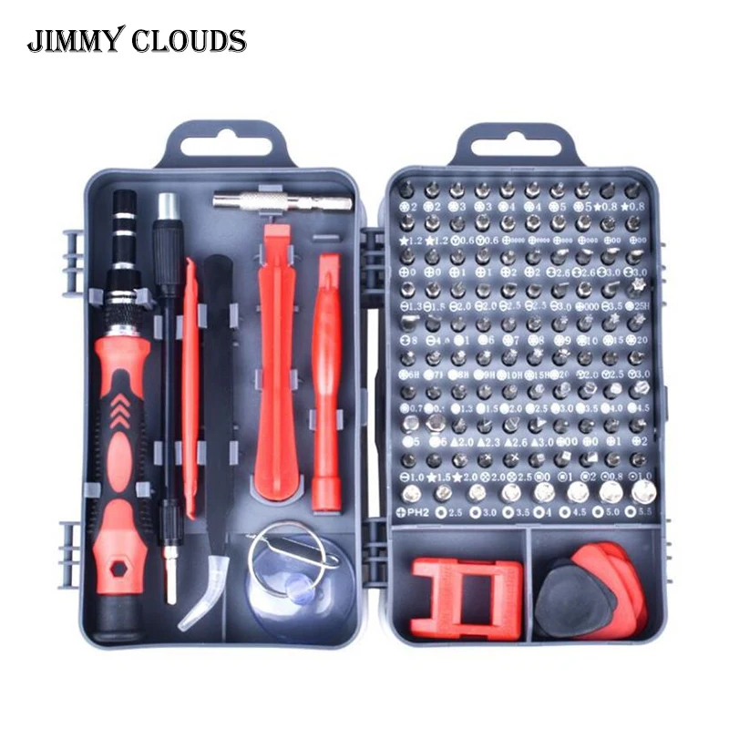

115 in 1 Screwdriver Set Mini Precision Screwdriver Multi Computer PC Mobile Phone Device Repair Hand Home Tools